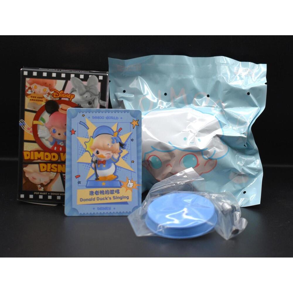 Pop Mart Dimoo World Disney Donald Duck Singing Figure  (A12)
